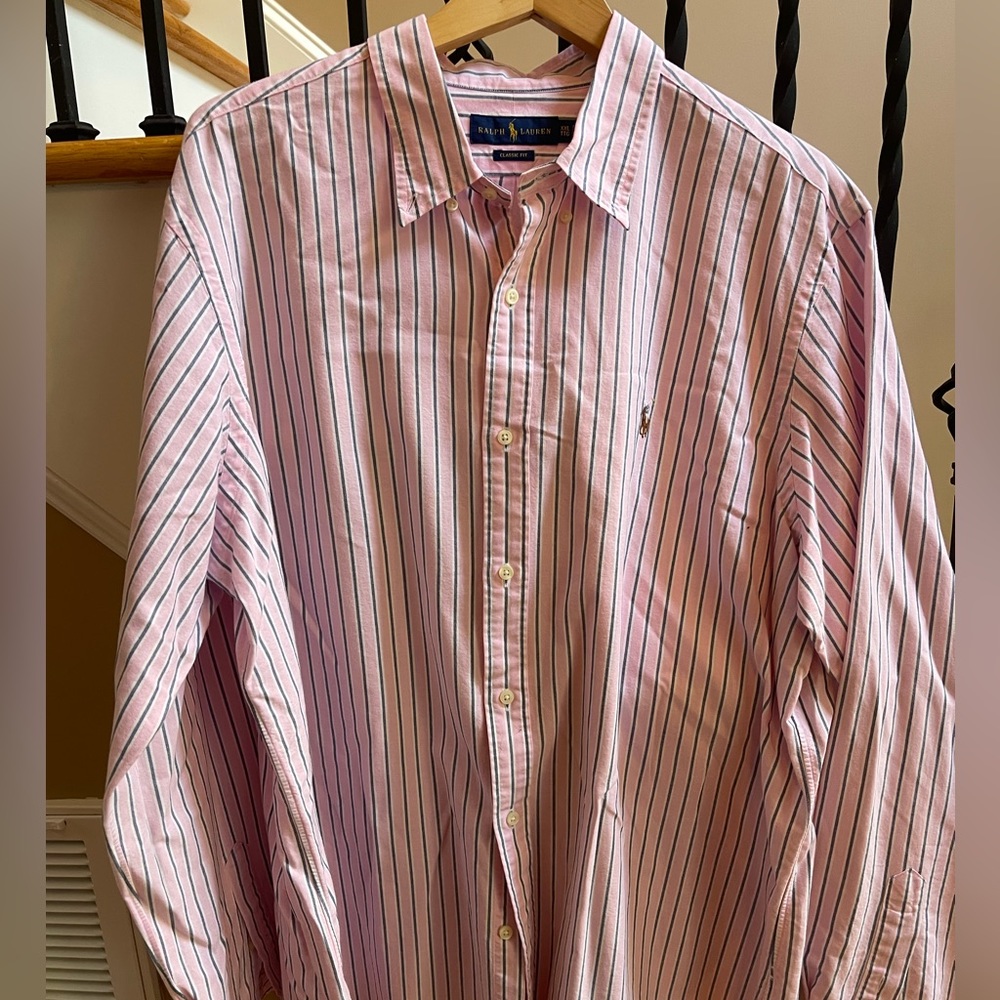Ralph Lauren Long Sleeve Button Down Dress Shirt